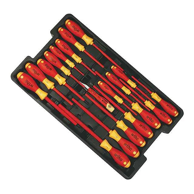 32095 (SCREWDRIVER SET ASST W/TRAY 19PC)