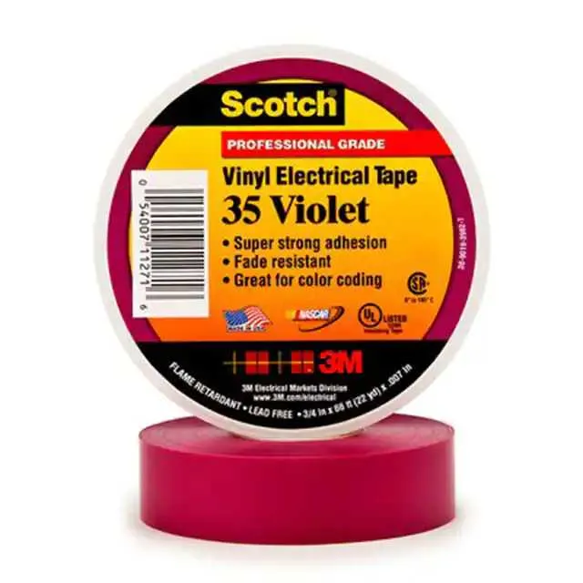 35-VIOLET-1/2 (TAPE ELECT VIOLET 1/2X 6.7YDS")