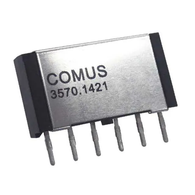 3570-1421-124 (RELAY REED SIP DPST.5A 12V EM/D)