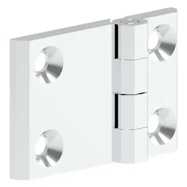 399115 (LEAF HINGE 60X90 ZAMAK CHROME FI)