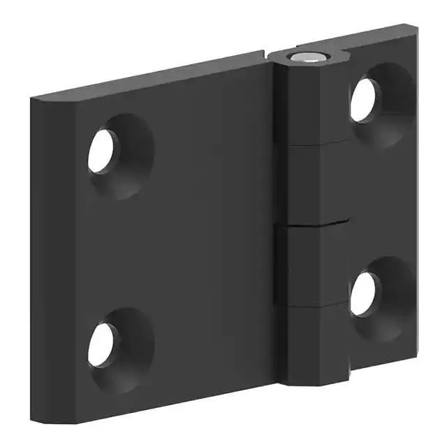 399125 (LEAF HINGE 60X90 ZAMAK BLACK POW)