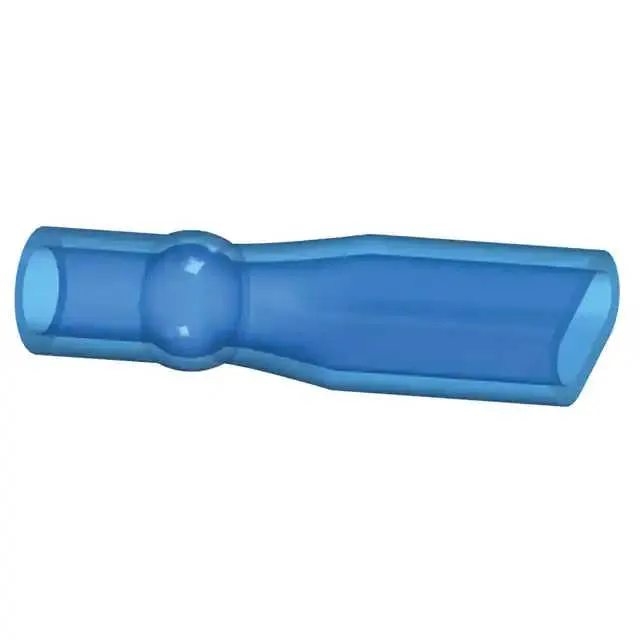 238048 (CONN SLEEVE 0.25 1POS BLUE TRANS)