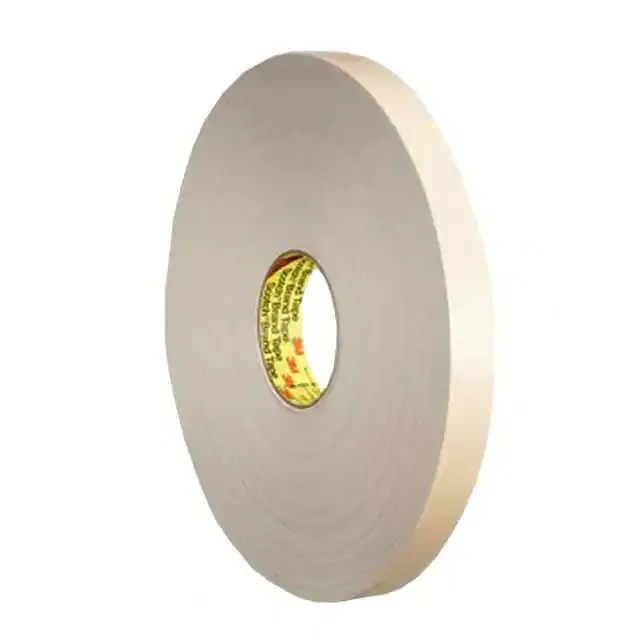 4492W-1/2X72YD" (TAPE DBL COATED WHT 1/2X 72YDS")