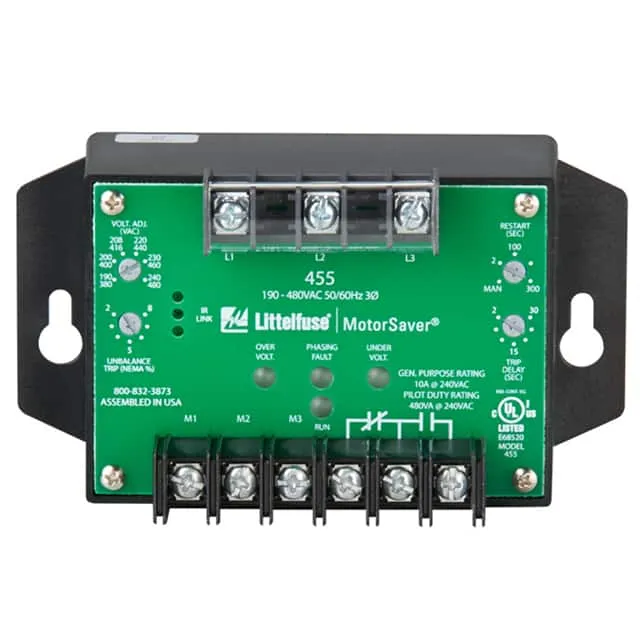 455480R (3-PH LINE-LOAD VM/ 190-480V/ A)