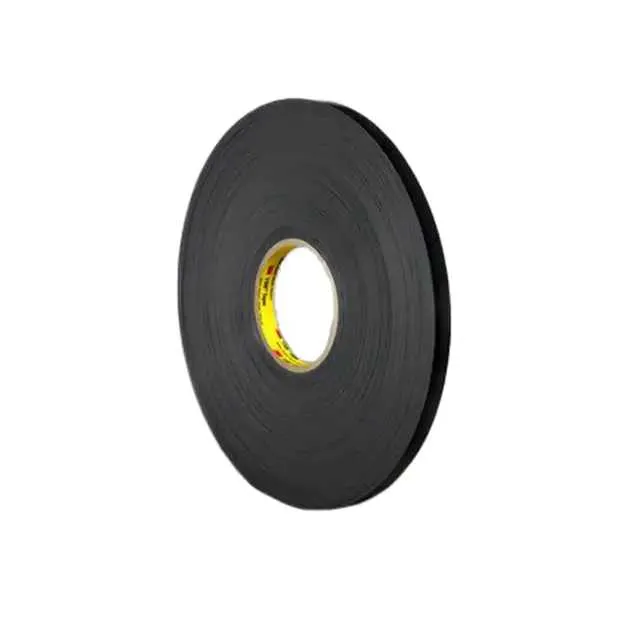 4929-BLACK-1/2X72YD BULK" (TAPE DBL COATED BLK 1/2X 72YDS")