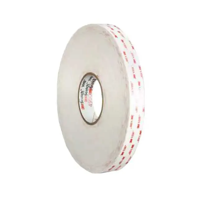 4930-1/2X72YD" (TAPE DBL COATED WHT 1/2X 72YDS")