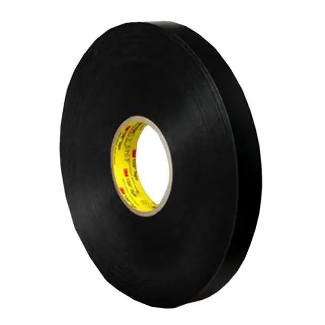 4949-BLACK-1X36YD" (TAPE DBL COATED BLACK 1X 36YDS")