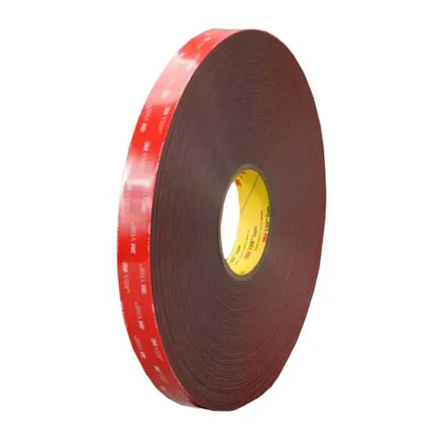 4956F(1X36YD)" (TAPE DBL COATED GRAY 1X 36YDS")
