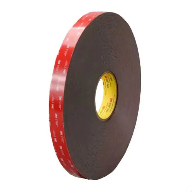 4979F (TAPE DBL COATED BLK 3/4X 36YDS")