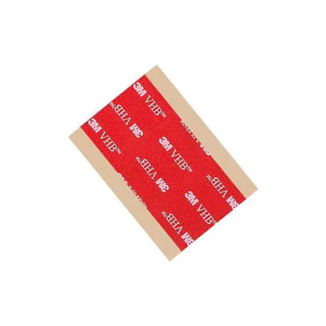 5-5962-1/2-3R (TAPE DBL COATED BLK 1/2X 3" 5PK")