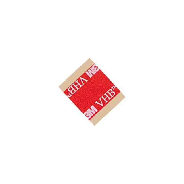 5-5962-1/2S (TAPE DBL COAT BLK 1/2X 1/2" 5PK")