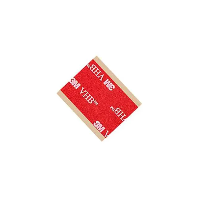 5-5962-3/4-3R (TAPE DBL COATED BLK 3/4X 3" 5PK")