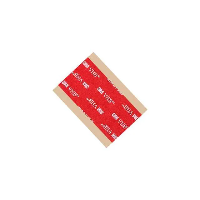 5-5962-3/4-4R (TAPE DBL COATED BLK 3/4X 4" 5PK")