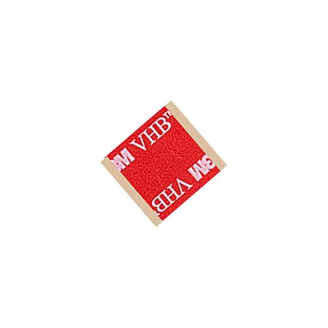5-5962-3/4S (TAPE DBL COAT BLK 3/4X 3/4" 5PK")