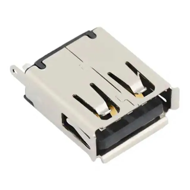 50-00491 (CONN RCPT USB A OVERMOLD BLK)