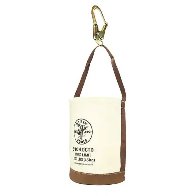 5104OCTO (LEATHER-BOTTOM BUCKET WITH CONNE)