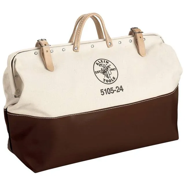 5105-24 (24''HIGH-BOTTOM CANVAS TOOL BAG)