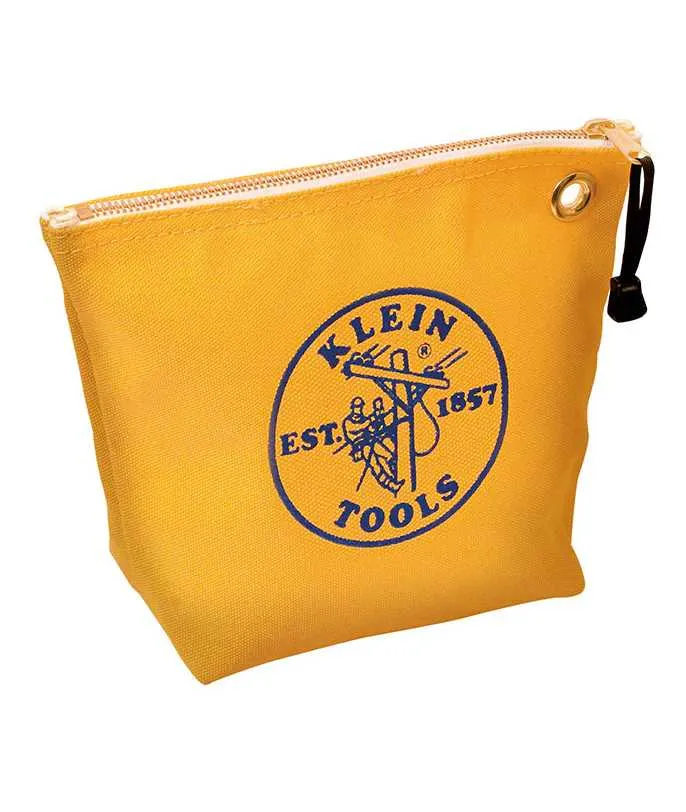 5539YEL (CANVAS ZIPPER BAG- CONSUMABLES,)