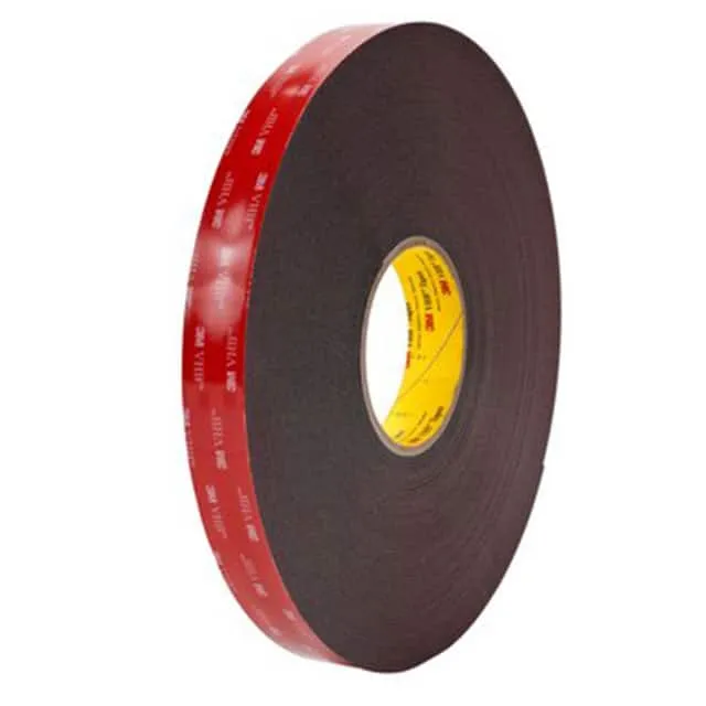 5952(3/4X36YD)" (TAPE DBL COATED BLK 3/4X 36YDS")