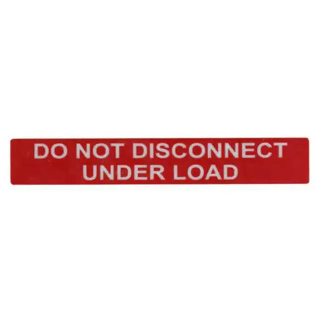 596-00244 (LABEL ELECTRL WARN 6.5X1" 50PC")