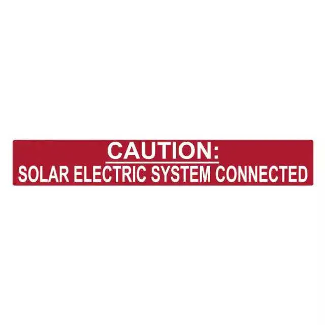 596-00245 (LABEL ELECTRL WARN 6.5X1" 50PC")