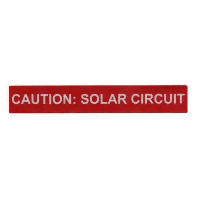 596-00247 (LABEL ELECTRL WARN 6.5X1" 50PC")