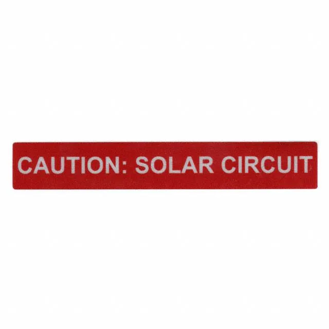596-00425 (LABEL ELECTRL WARN 3X2" 250PC")