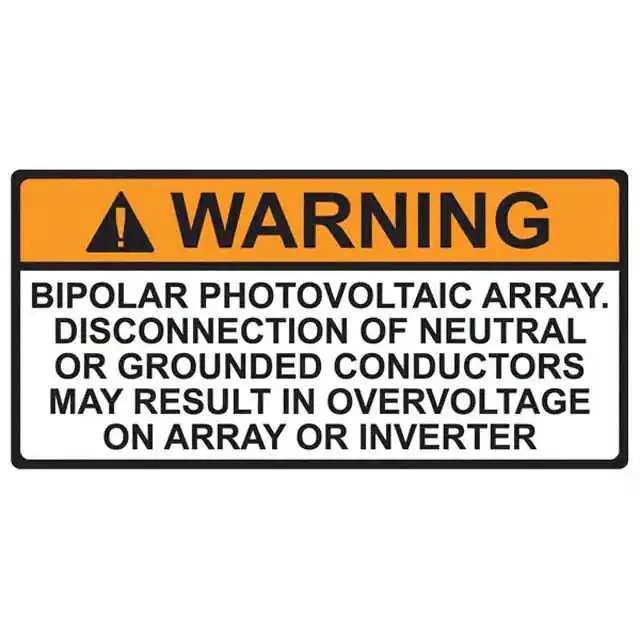 596-00590 (LABEL ELECTRL WARN 3.75X2"")