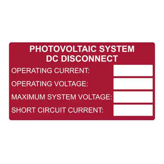 596-00654 (LABEL ID/RATINGS 3.75X2" 50PC")