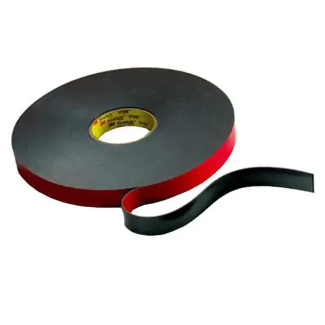 5925(1X72YD)" (TAPE DBL COATED BLACK 1X 72YDS")