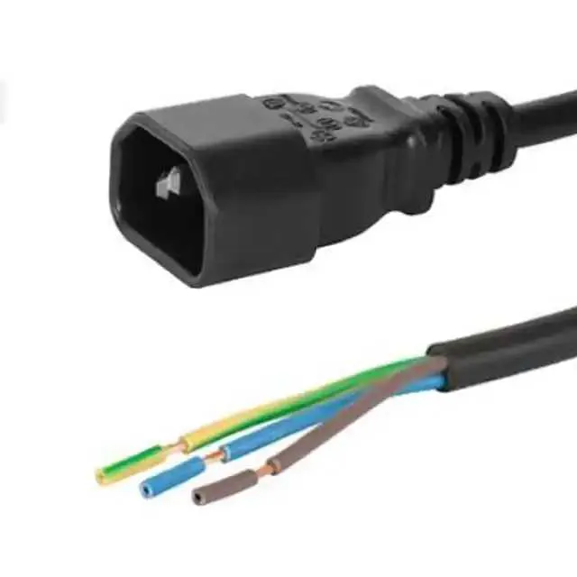 6007.0204 (STRIPPED CORDSET C14 2.0M)