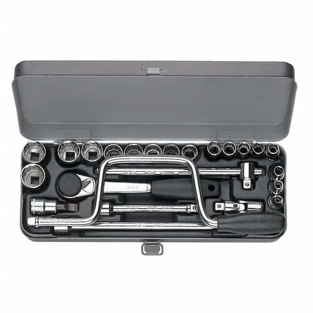 60292 (SOCKT SET W/HNDL 12PNT 3/8 24PC")