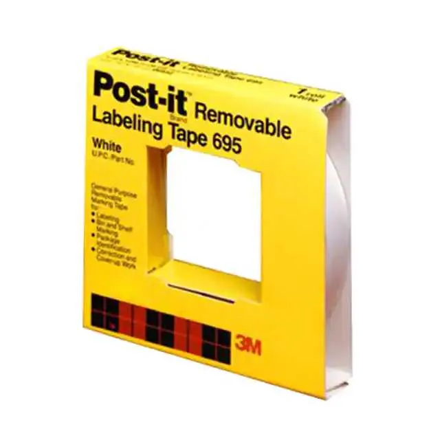 695-WHITE-2X36YD" (TAPE LABELING WHITE 2X 36YDS")