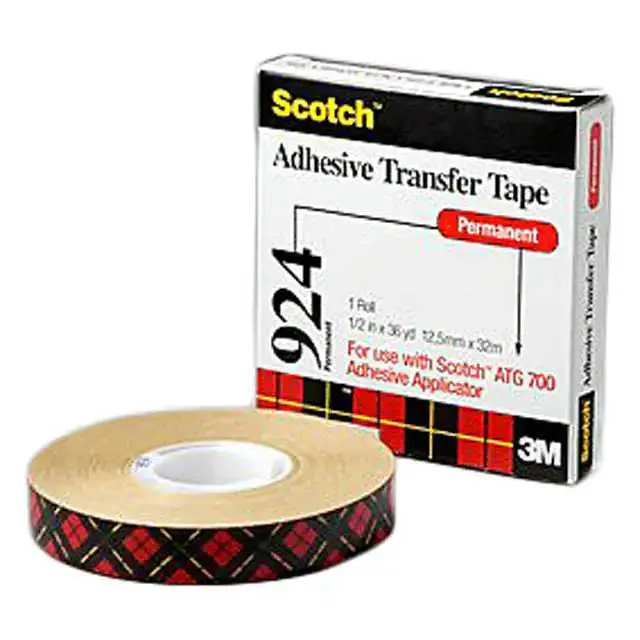 924-1/4X36YD" (TAPE ADHSV TRNSFR CLR 1/4X 36YD")