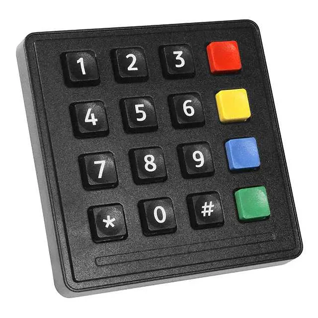 7202-16T0203 (SWITCH KEYPAD 16 KEY 0.05A 24V)