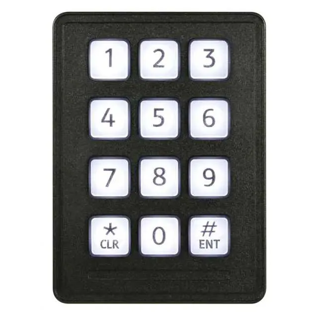 7203-12TW203 (SWITCH KEYPAD 12 KEY 0.05A 24V)