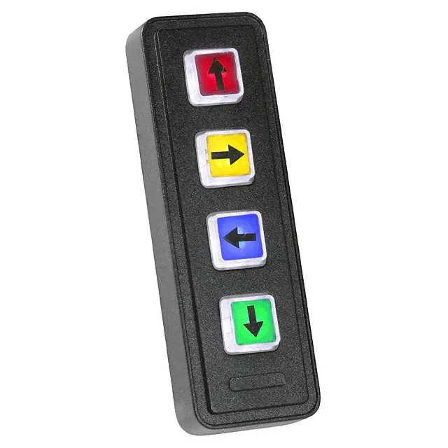7207-041W203 (SWITCH KEYPAD 4 KEY 0.05A 24V)