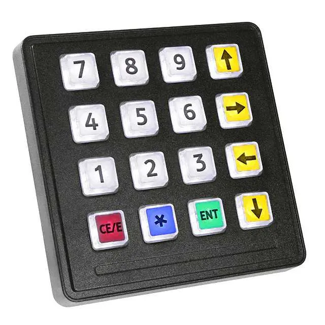 7207-161W203 (SWITCH KEYPAD 16 KEY 0.05A 24V)