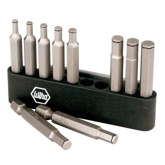 74989 (BIT SET HEX W/BELT PACK 10PC)