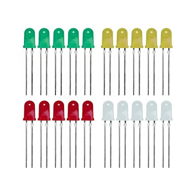 751-00005 (ASSORTED T1 3/4 LED 20 PACK)