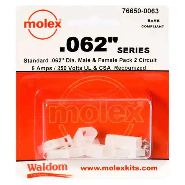 0766500063 (KIT CONN STD.062 2 CIRCUITSСрок поставки 5-10 дней)