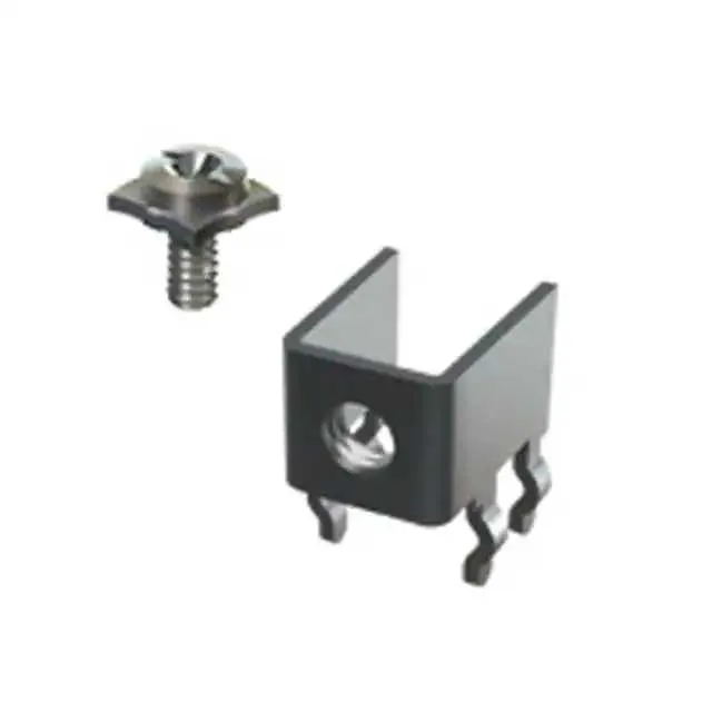 7690-SEMS (TERM SCREW 6-32 4 PIN PCB RA)