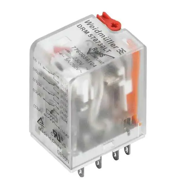 7760056074 (RELAY GEN PURPOSE DPDT 10A 48V)