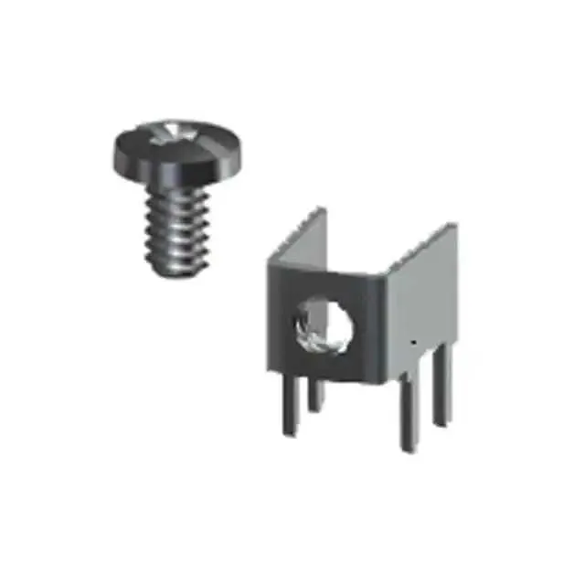 7765 (TERM SCREW M4 4 PIN PCB RA)