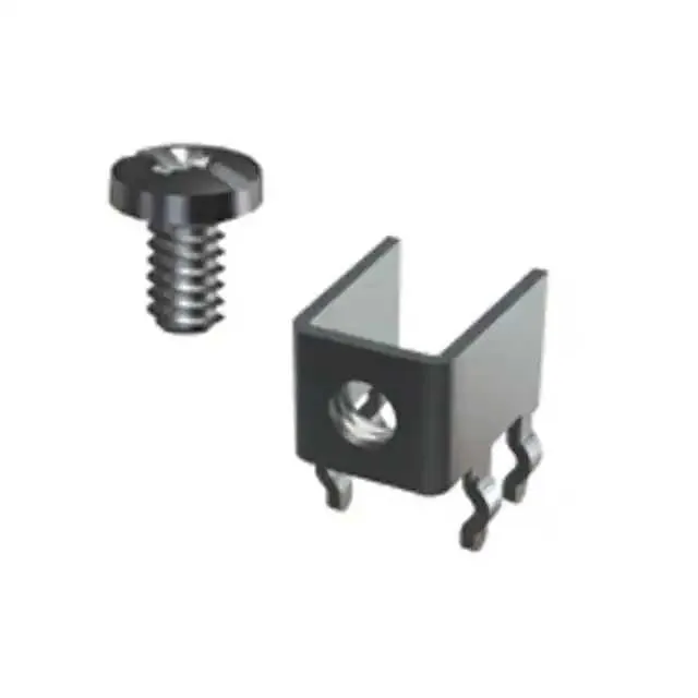 7773 (TERM SCREW 4-40 4 PIN PCB RA)