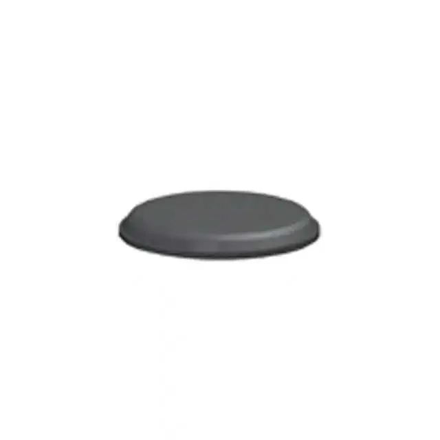 781-B (BUMPER CYLINDRICAL 0.5 DIA BLK")