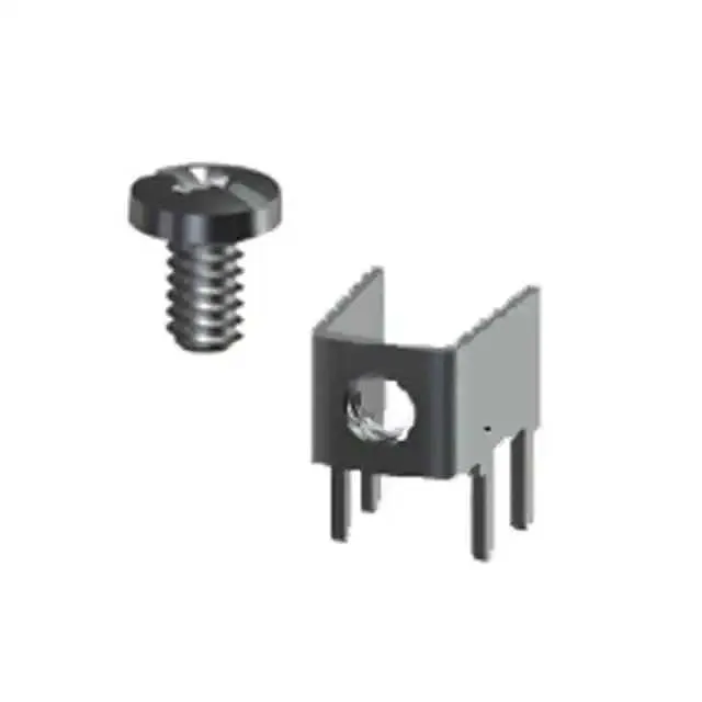 8190-4 (TERM SCREW 6-32 4 PIN PCB RA)