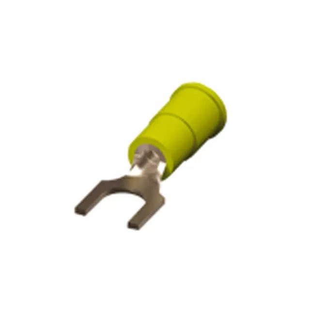 8235 (CONN SPADE TERM 10-12AWG #10 YEL)