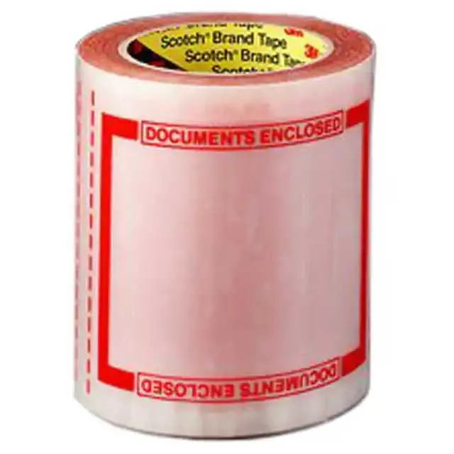 8240-5X6"" (TAPE POUCH PRINT CLR/ORG 5X 6"")
