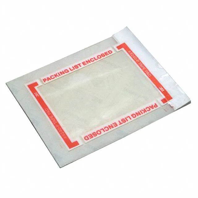 8240P-5X6"" (TAPE POUCH PRINT CLR/ORG 5X 6"")